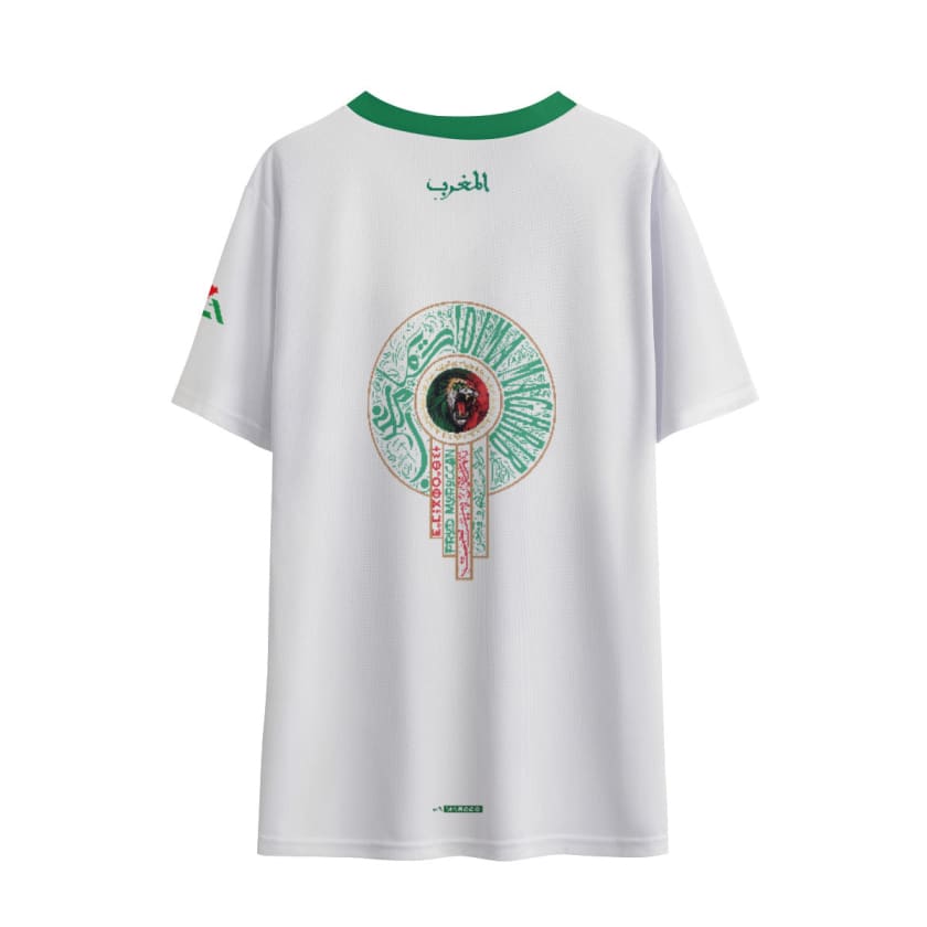 Maillot Maroc foot MAR Zellige Marocain élégant pour enfant