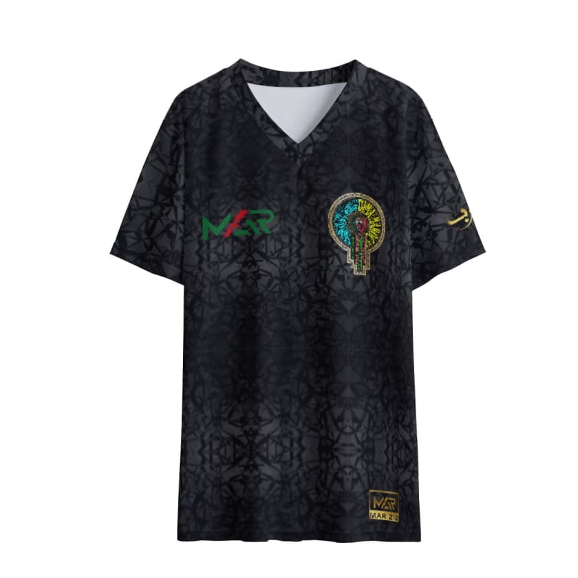 Maillot Maroc Football enfant MAR Black Gold Édition Limitée