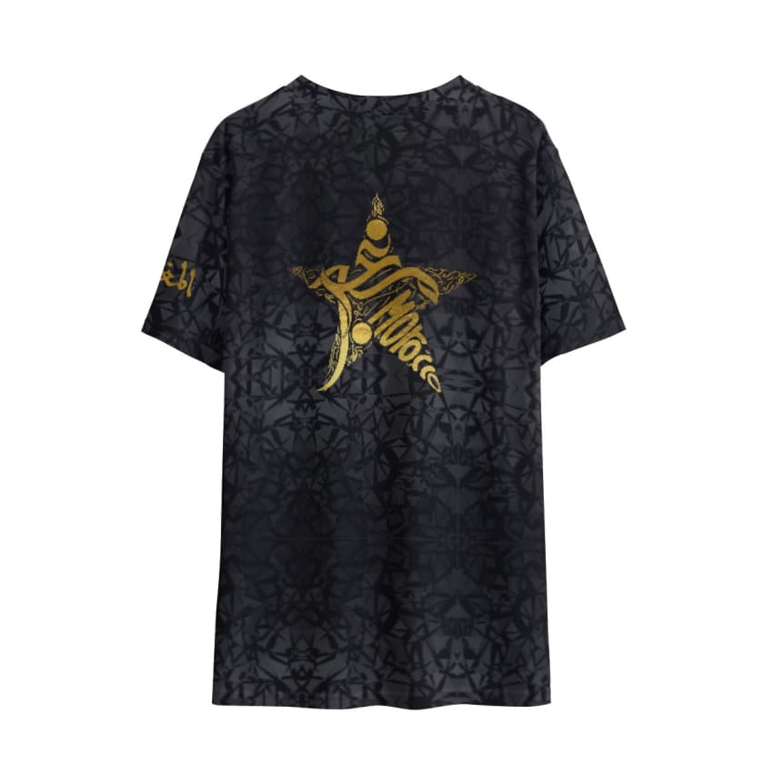 Maillot Maroc Football enfant MAR Black Gold Édition Limitée