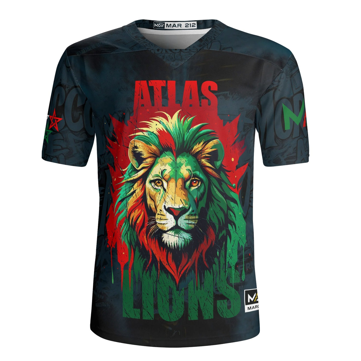Maillot Maroc football Lion Atlas jeux olympiques 2024