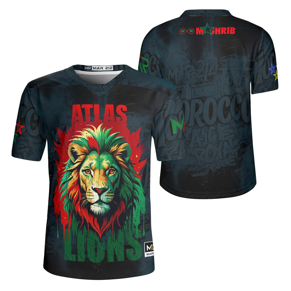 Maillot Maroc football Lion Atlas jeux olympiques 2024
