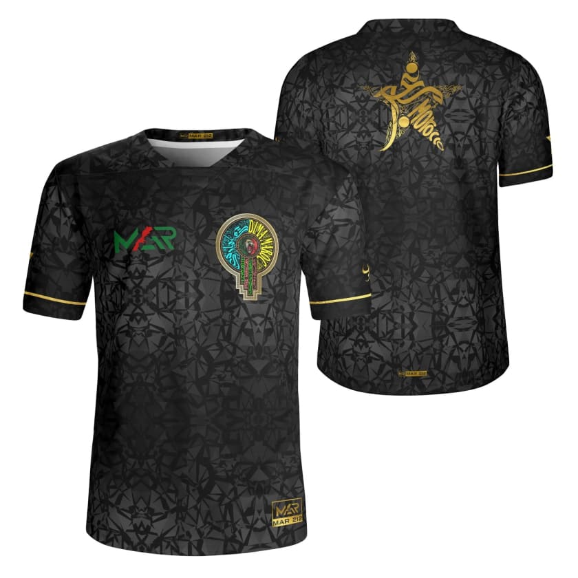 Maillot Maroc Football MAR Black Gold Édition Limitée