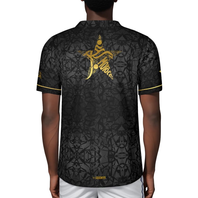 Maillot Maroc Football MAR Black Gold Édition Limitée