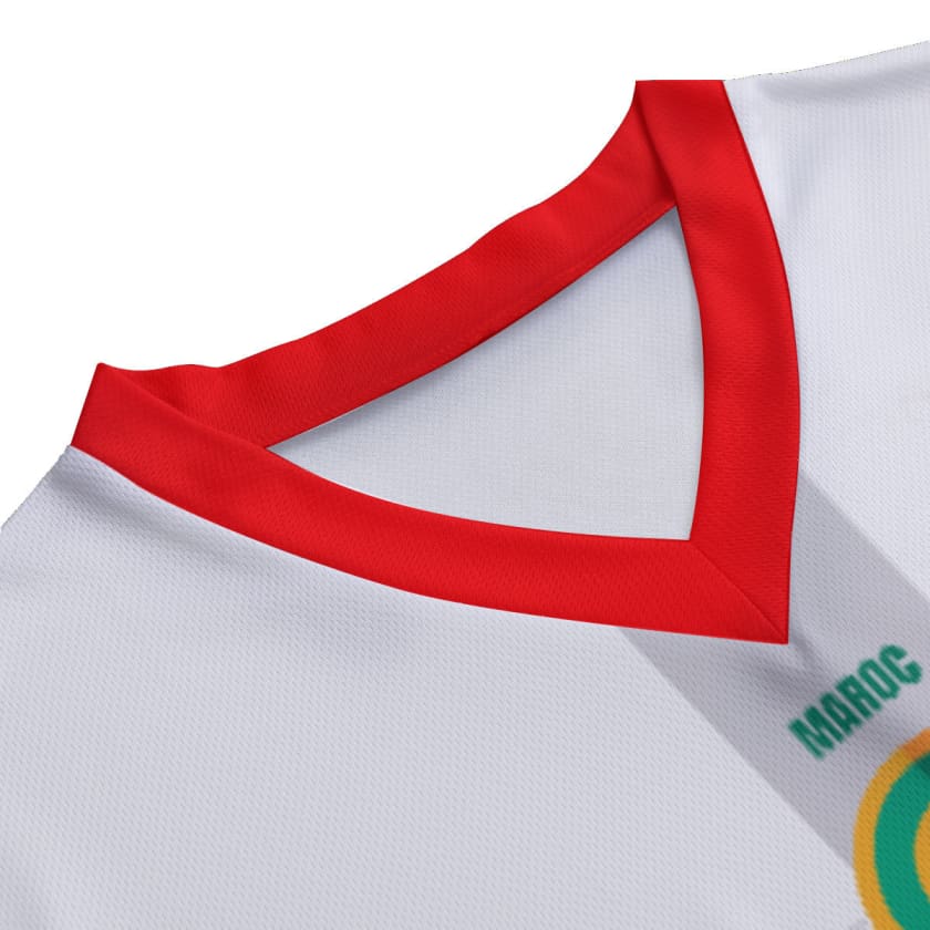 Maillot Maroc Junior extérieur Qatar 2022 Personnalisé