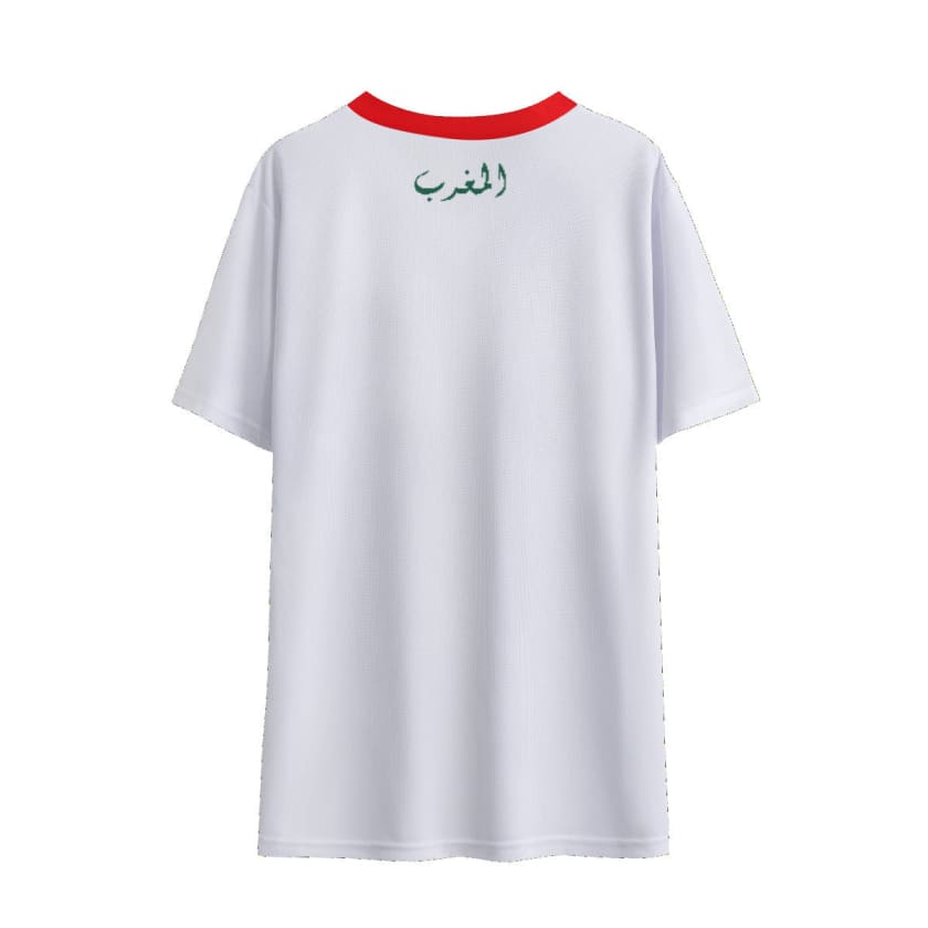 Maillot Maroc Junior extérieur Qatar 2022 Personnalisé