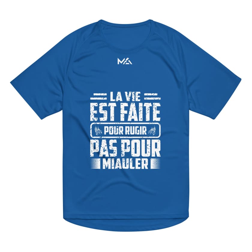 Maillot Maroc la vie est faite pour rugir pas pour miauler