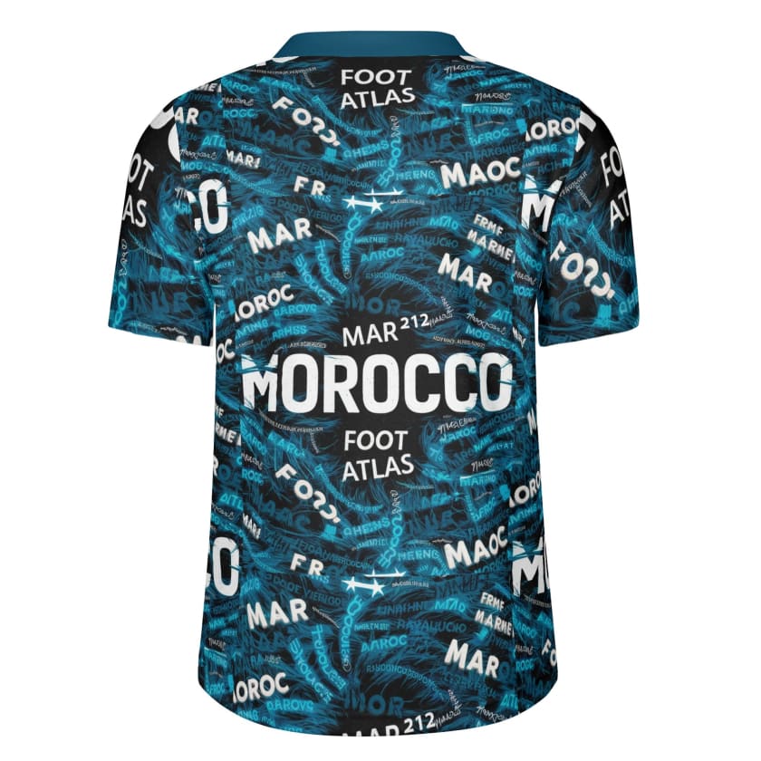Maillot Maroc Lion Atlas Morocco design MAR212