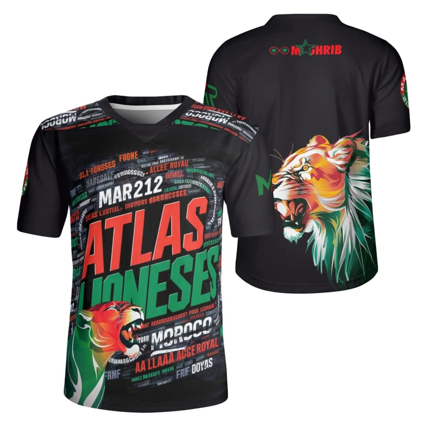 Maillot Maroc Lionnes de lAtlas