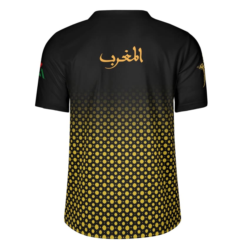 Maillot Maroc logo MAR design by Maroco