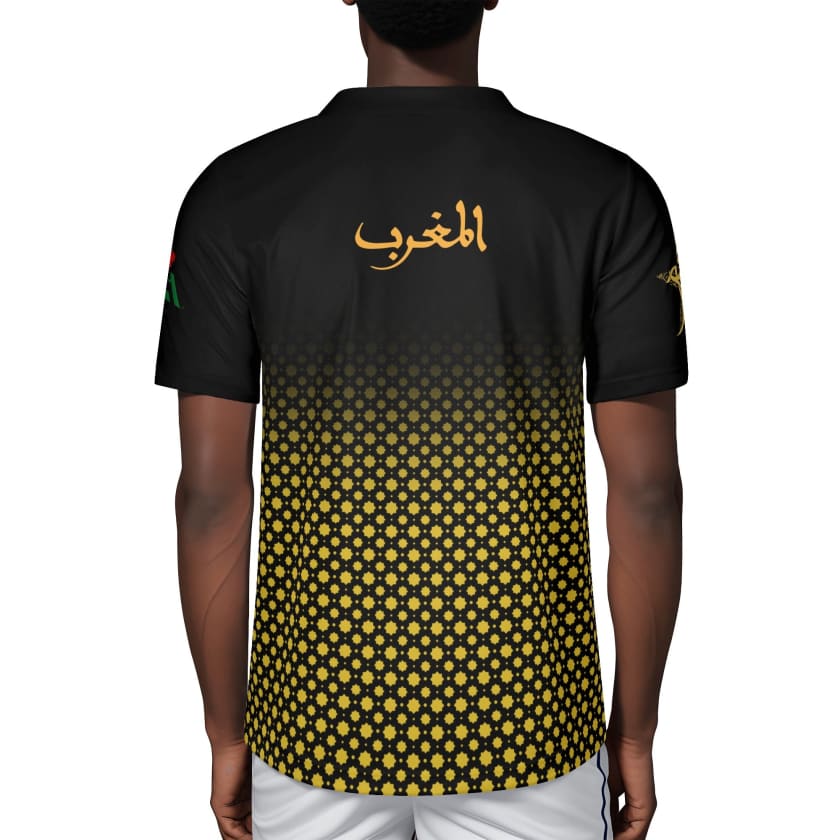 Maillot Maroc logo MAR design by Maroco