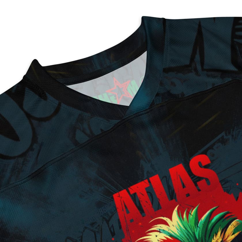 Maillot Maroc longue manche Lion Atlas