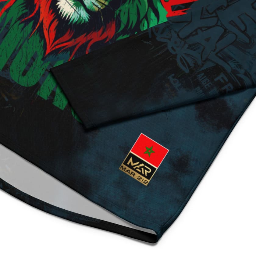 Maillot Maroc longue manche Lion Atlas