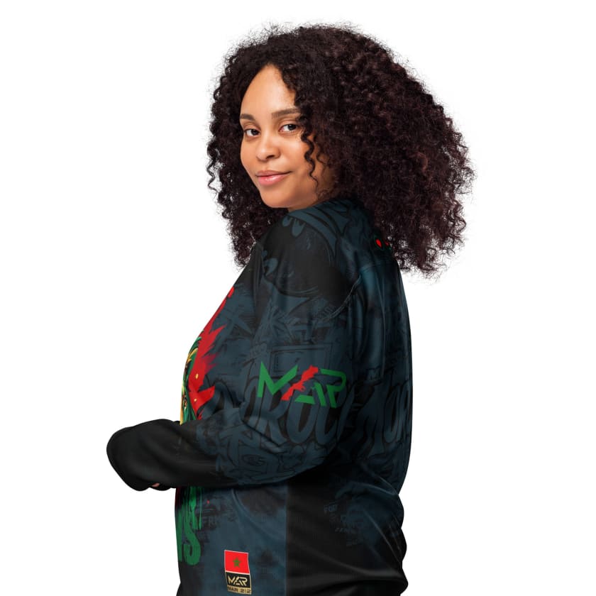 Maillot Maroc longue manche Lion Atlas