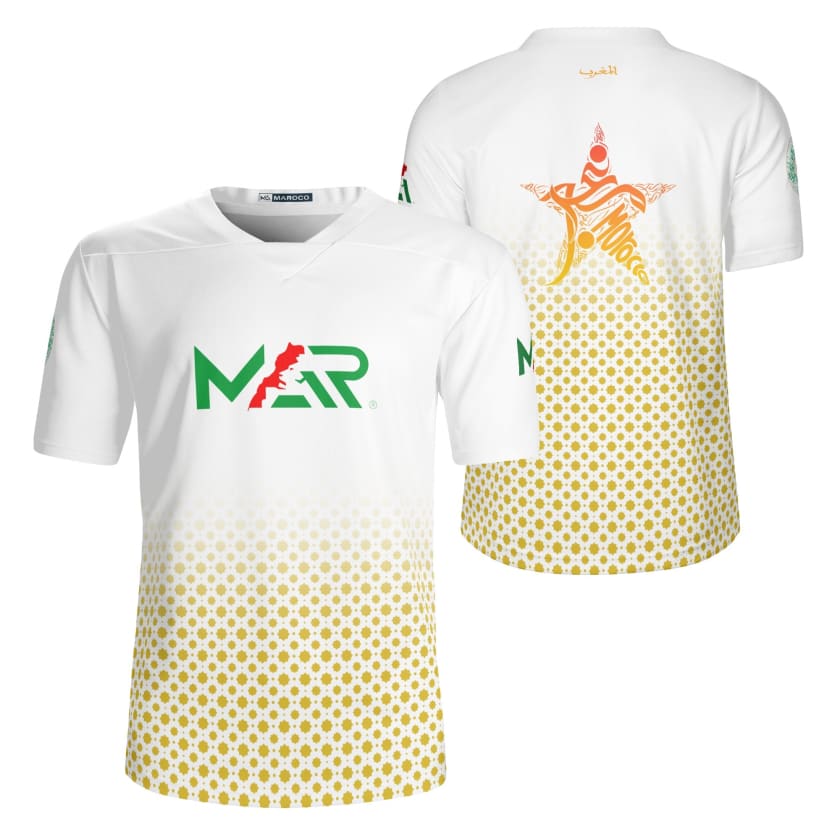 Maillot Maroc MAR design by Maroco Zellige Marocain