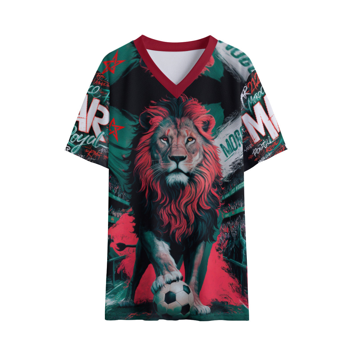Maillot Maroc MAR pour enfant Lion Atlas