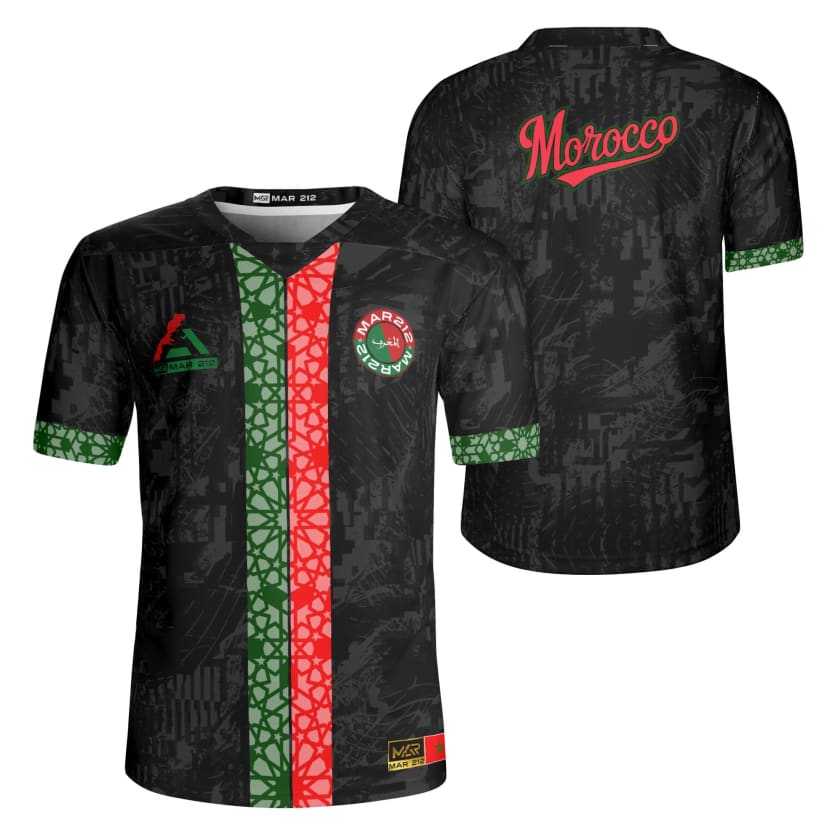 Maillot Maroc noir CAN 2025