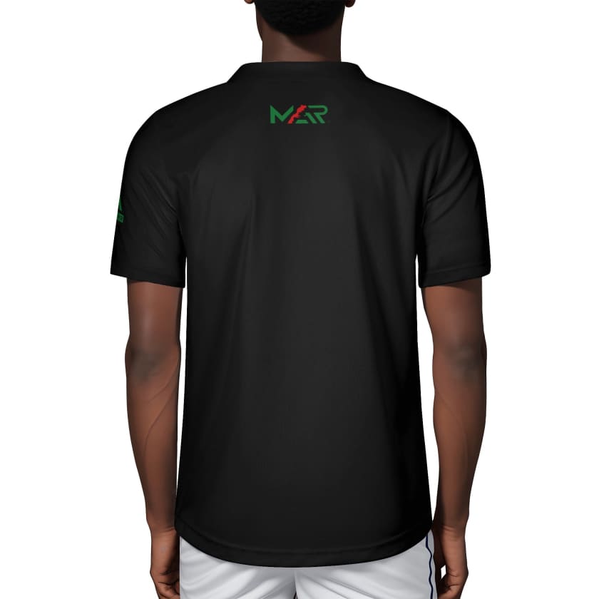 Maillot Maroc Noir Fédération MAR