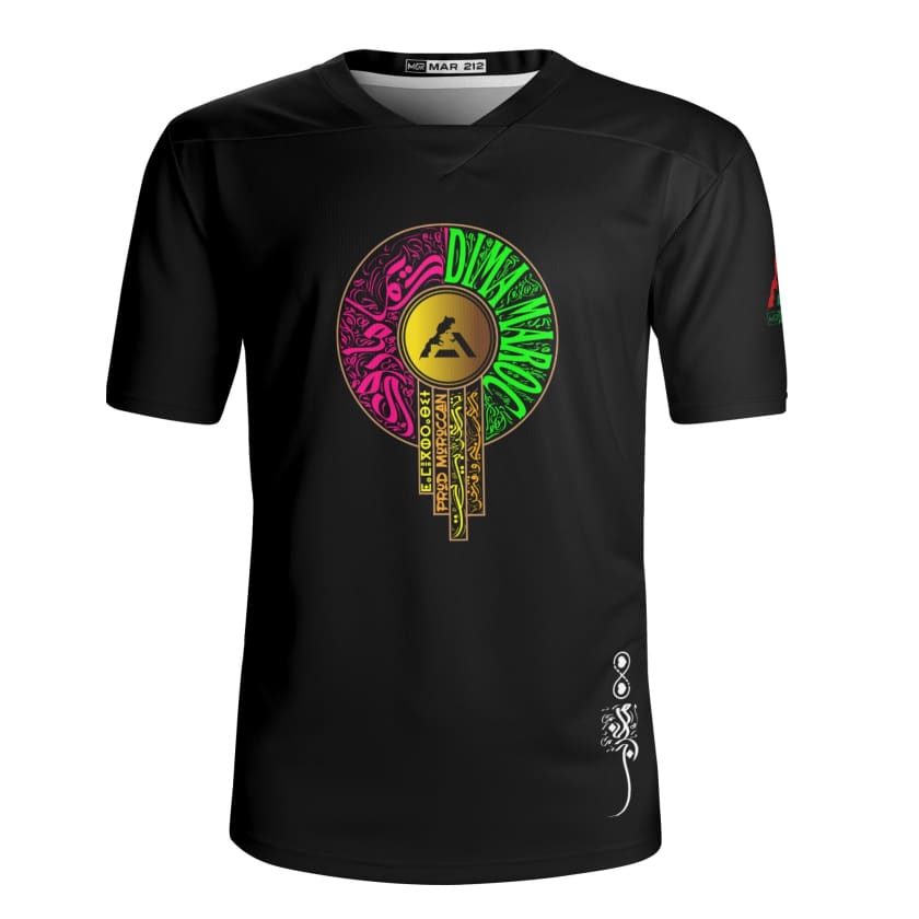 Maillot Maroc Noir Fédération MAR