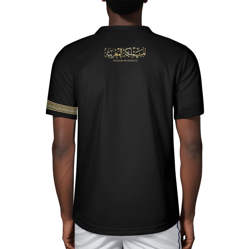 Maillot Maroc Noir Fédération MARcezar
