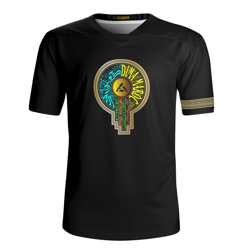 Maillot Maroc Noir Fédération MARcezar