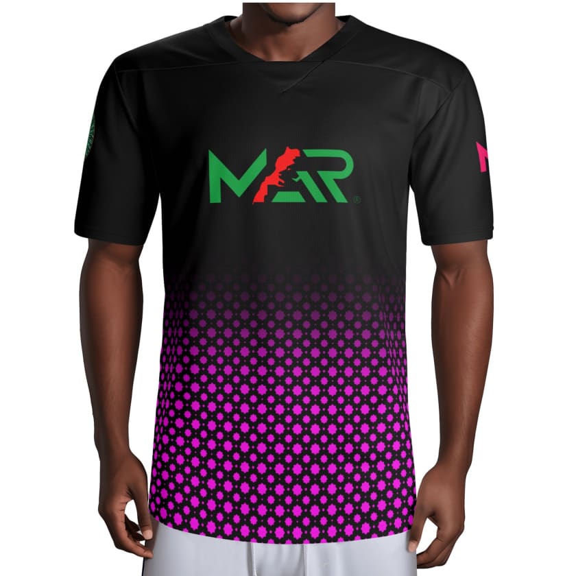 Maillot Maroc Noir luxe Édition spéciale MAR by Maroco