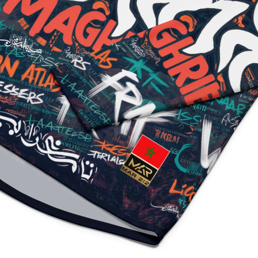 Maillot Maroc nouveau manches longues Graffiti