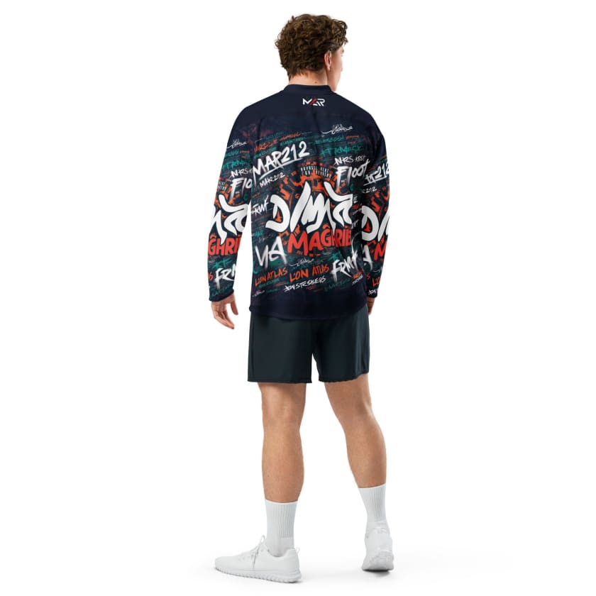 Maillot Maroc nouveau manches longues Graffiti