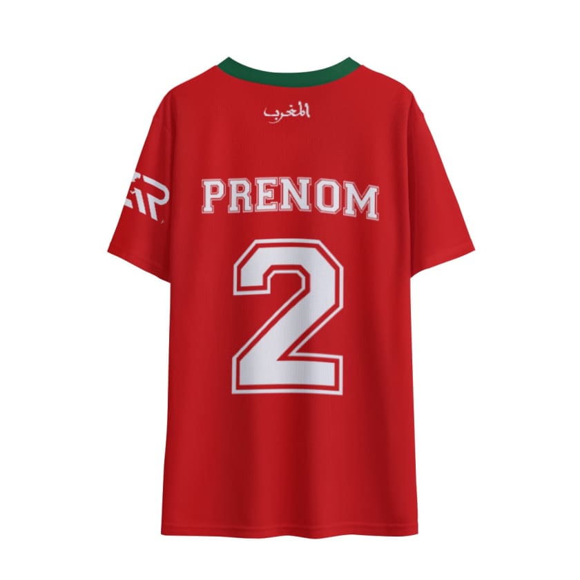 Maillot Maroc personnalisé Junior Domicile 2022 Prénom
