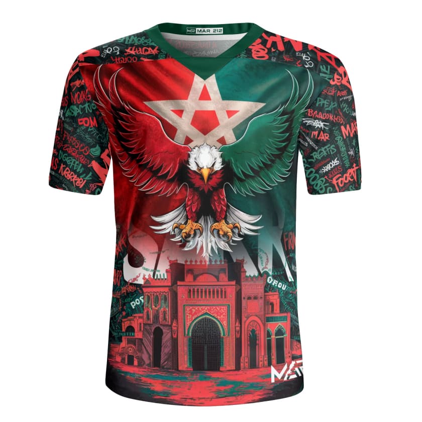 Maillot Maroc SAKR Aigle Royal MAR212