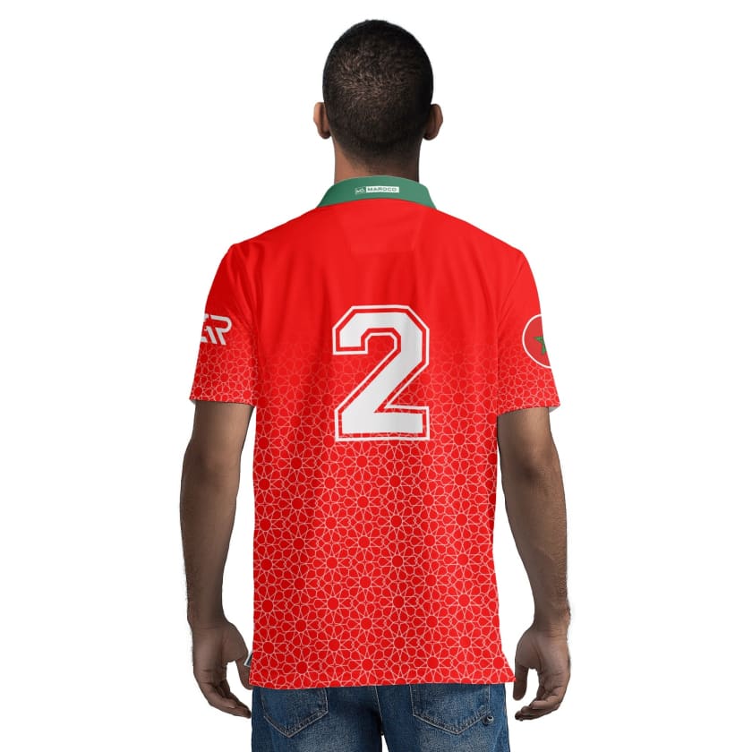 Acheter maillot maroc rouge edition speciale version joueur 2023-2024