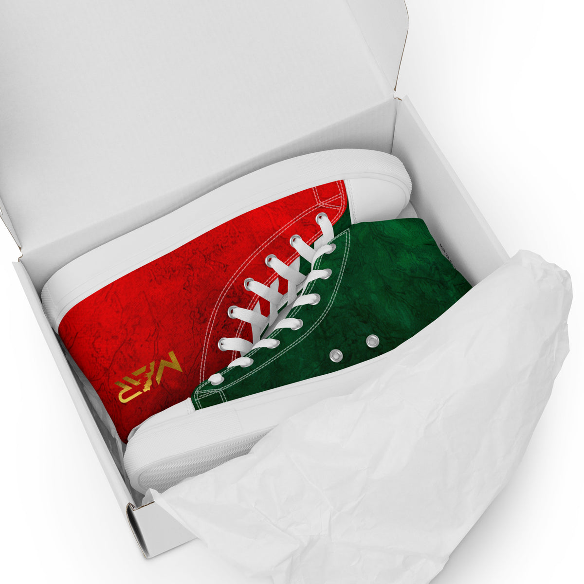 Baskets hautes en toile Maroc StarGold homme