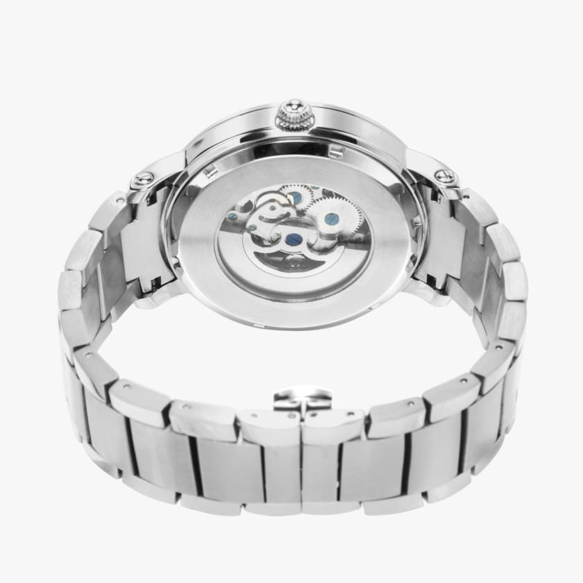 Montre automatique à bracelet acier Logo Berbère