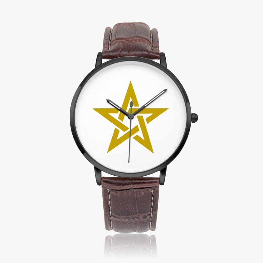 Montre étoile Maroc drapeau du Maroc