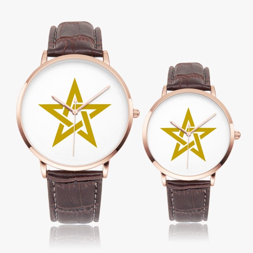 Montre étoile Maroc drapeau du Maroc