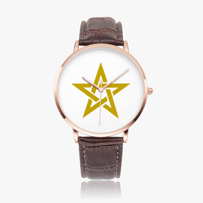 Montre étoile Maroc drapeau du Maroc