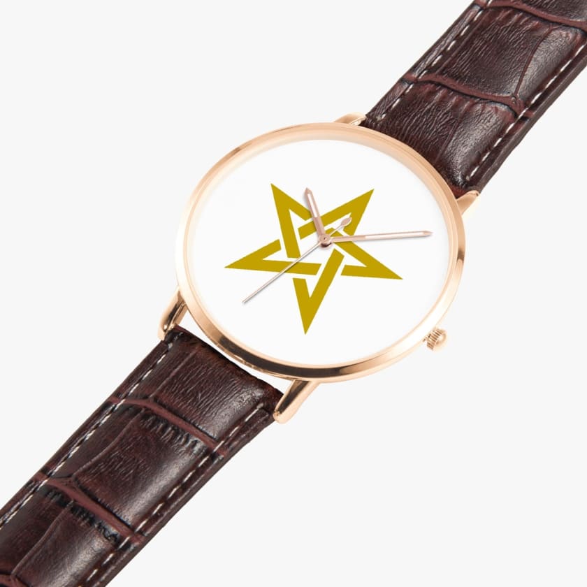 Montre étoile Maroc drapeau du Maroc