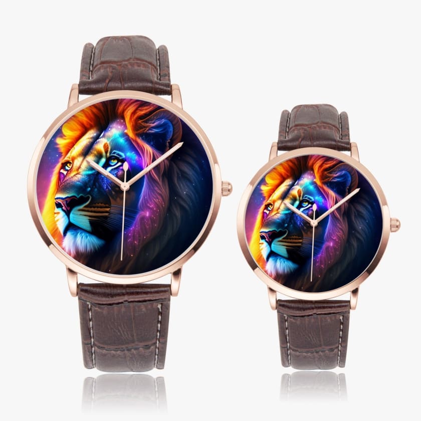 Montre personnalisé Lion Atlas Montre design Lion