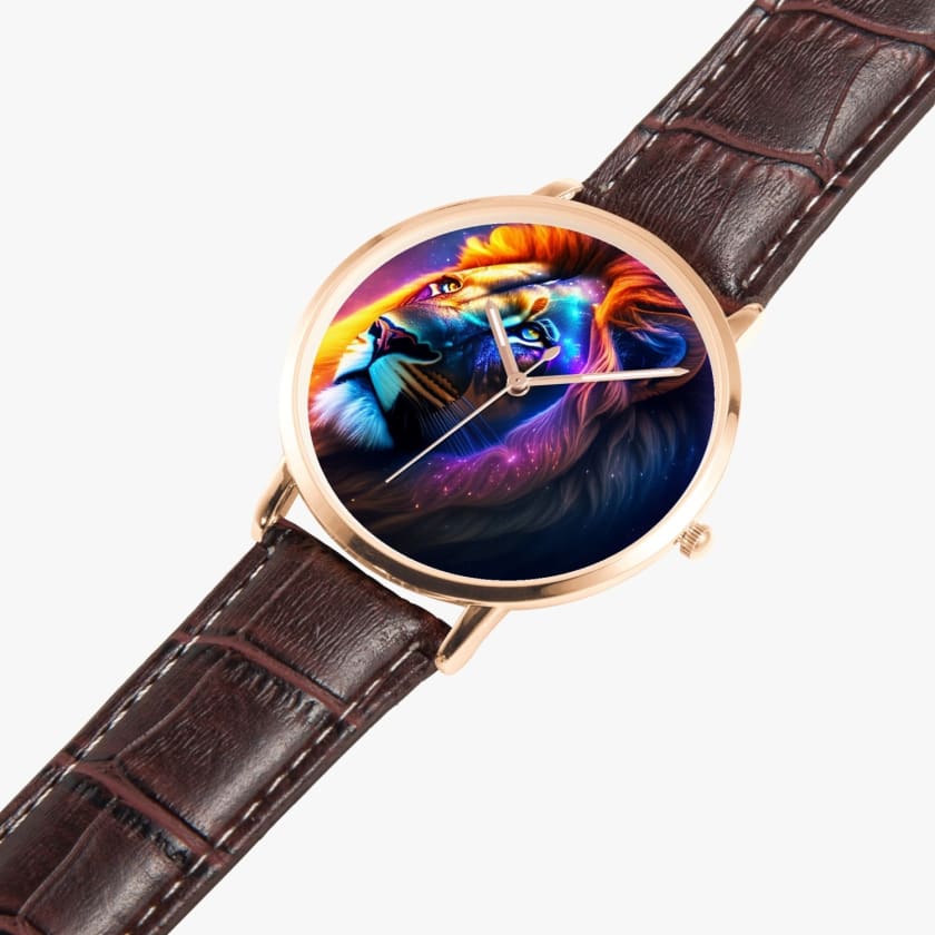 Montre personnalisé Lion Atlas Montre design Lion