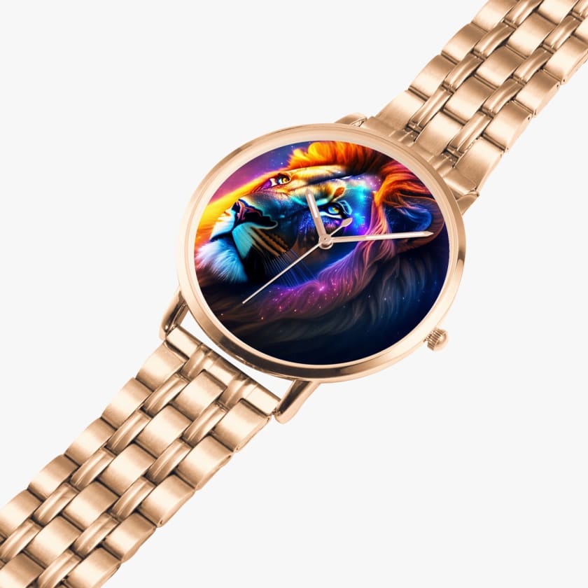 Montre personnalisé Lion Atlas Montre design Lion