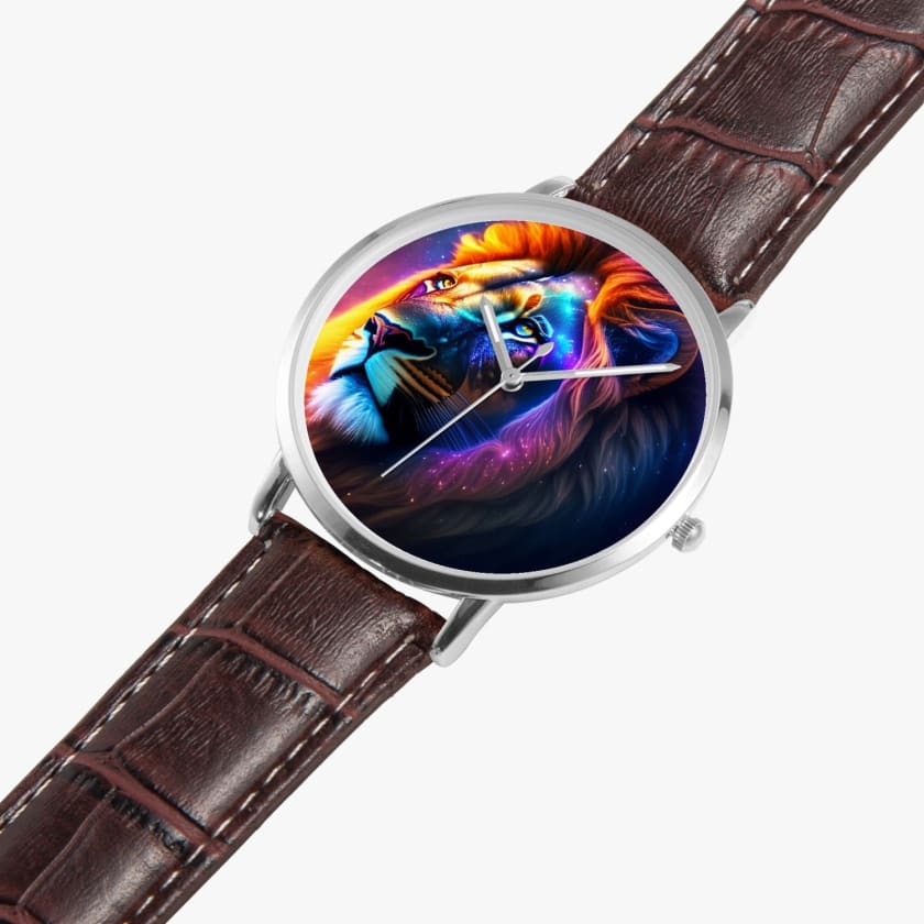 Montre personnalisé Lion Atlas Montre design Lion