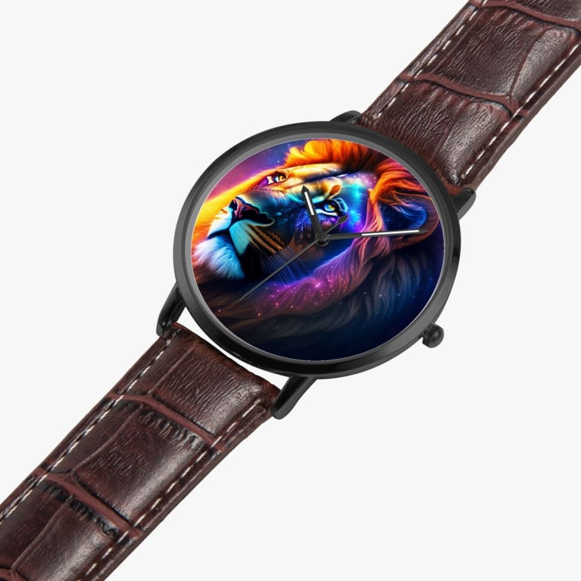 Montre personnalisé Lion Atlas Montre design Lion