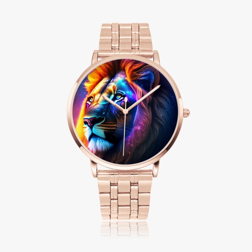 Montre personnalisé Lion Atlas Montre design Lion