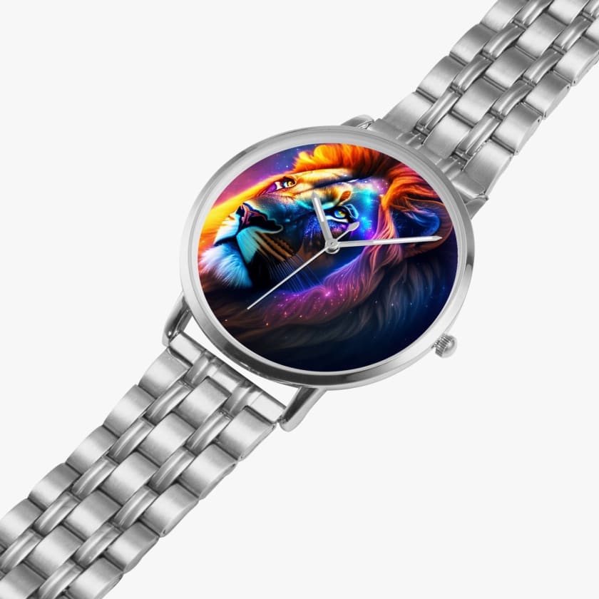 Montre personnalisé Lion Atlas Montre design Lion