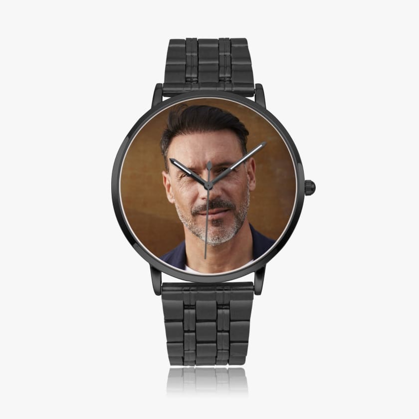 Montre personnalisée Photo Steel Strap