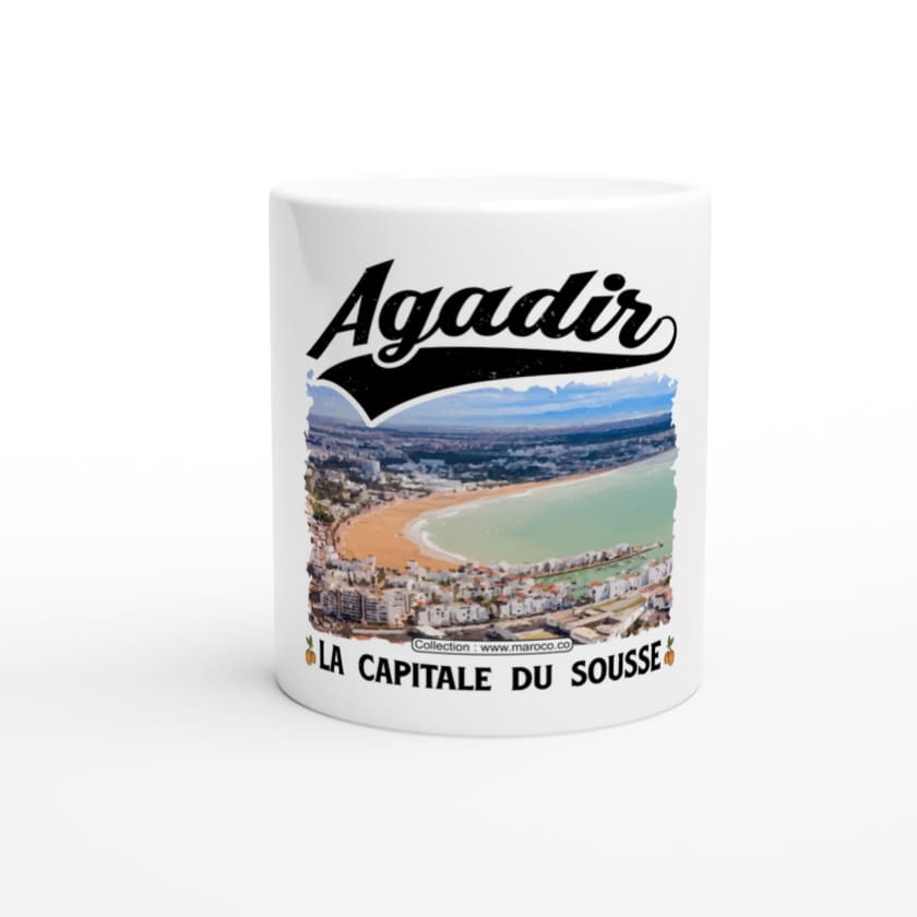 Mug Agadir la capitale du Sousse ville du Maroc