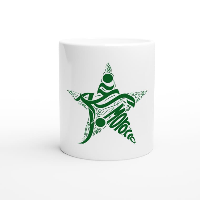 Mug étoile Maroc Almaghrib Design Morocco en céramique