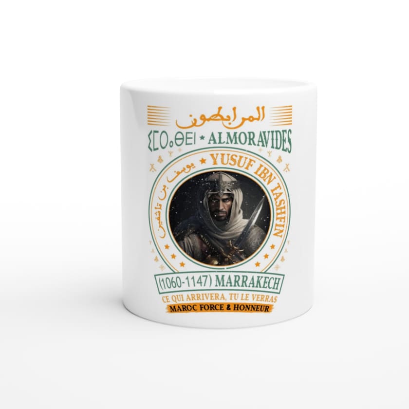 Mug Maroc Collector Les Almoravides المرابطون ⵉⵎⵔⴰⴱⴹⵏ