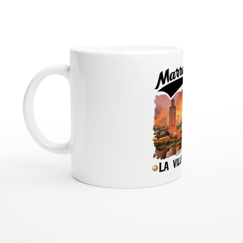 Mug Marrakech la ville rouge ville du Maroc
