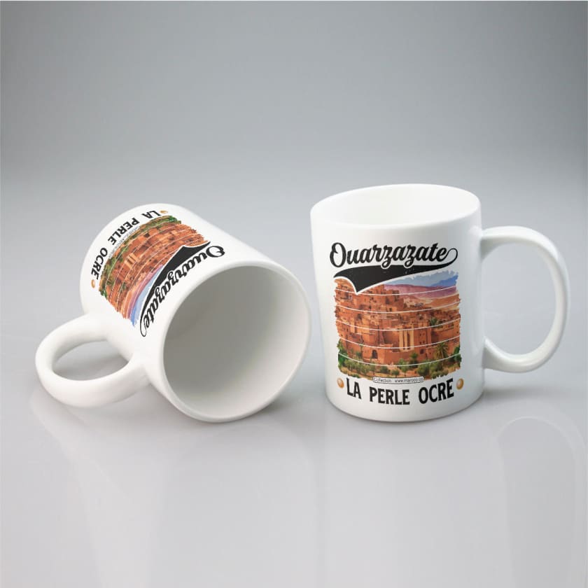 Mug Ouarzazate la perle Ocre ville du Maroc