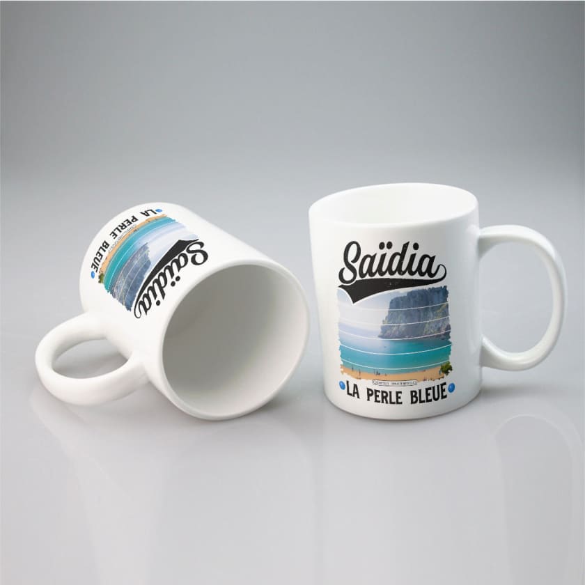 Mug saïdia ville maroc La perle bleu